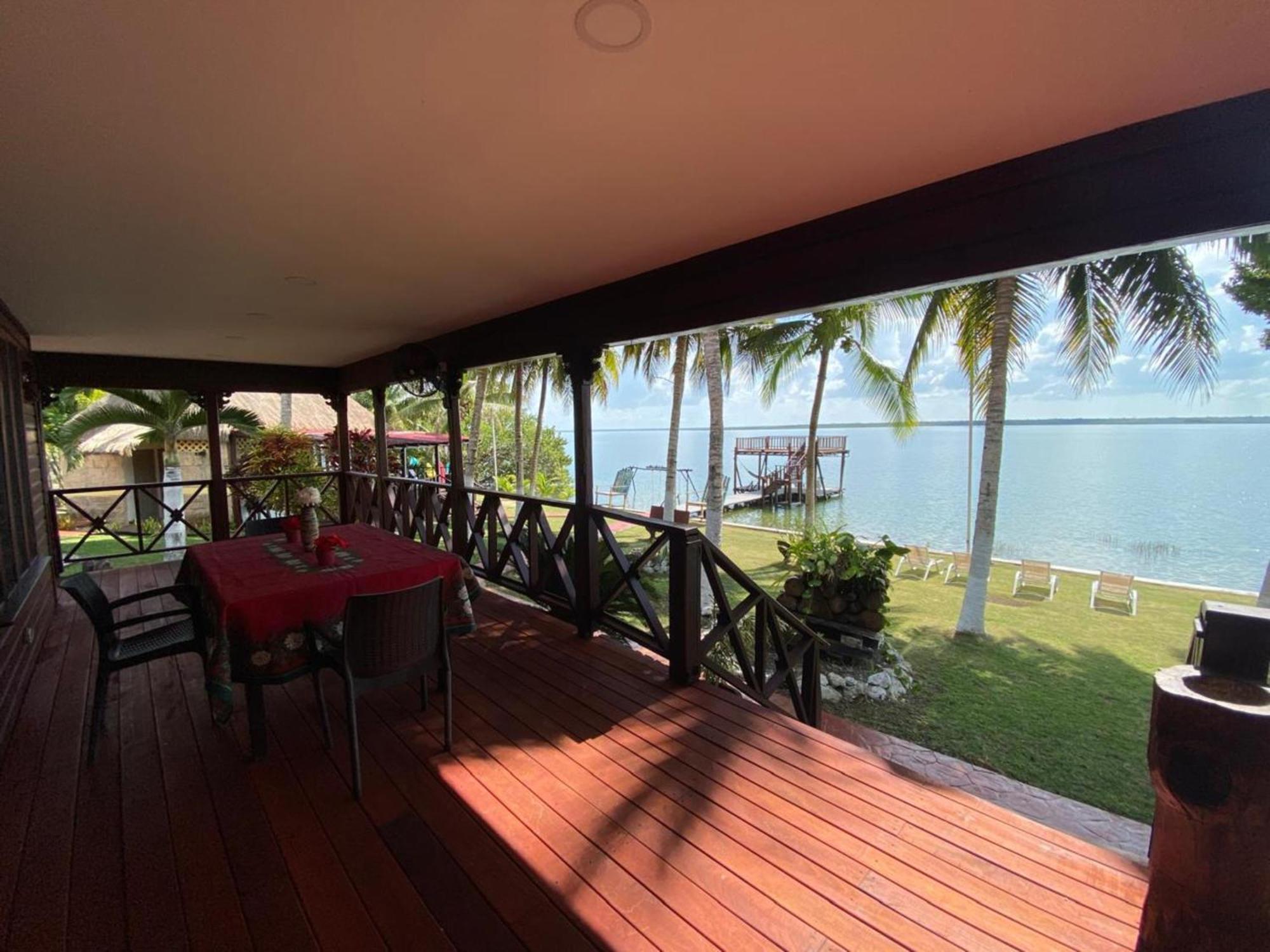 Coras Place Bacalar Lagoon Front Quarto foto