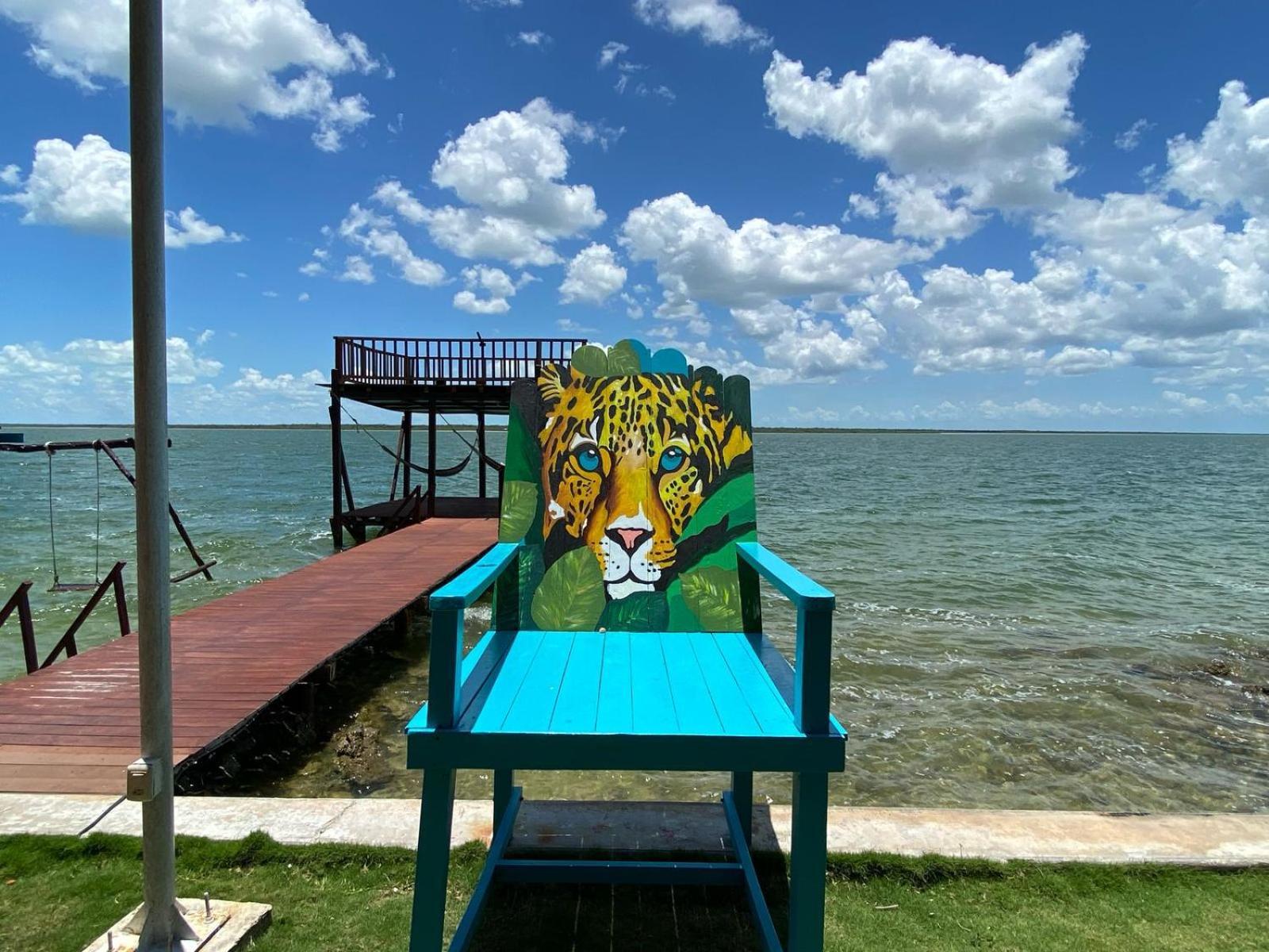Coras Place Bacalar Lagoon Front Exterior foto